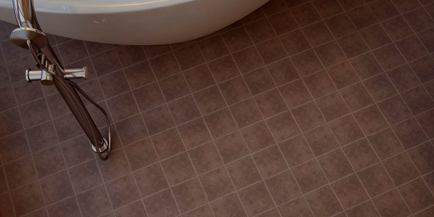 Lattialaatta 10x10 Kaya Rustic Ruskea