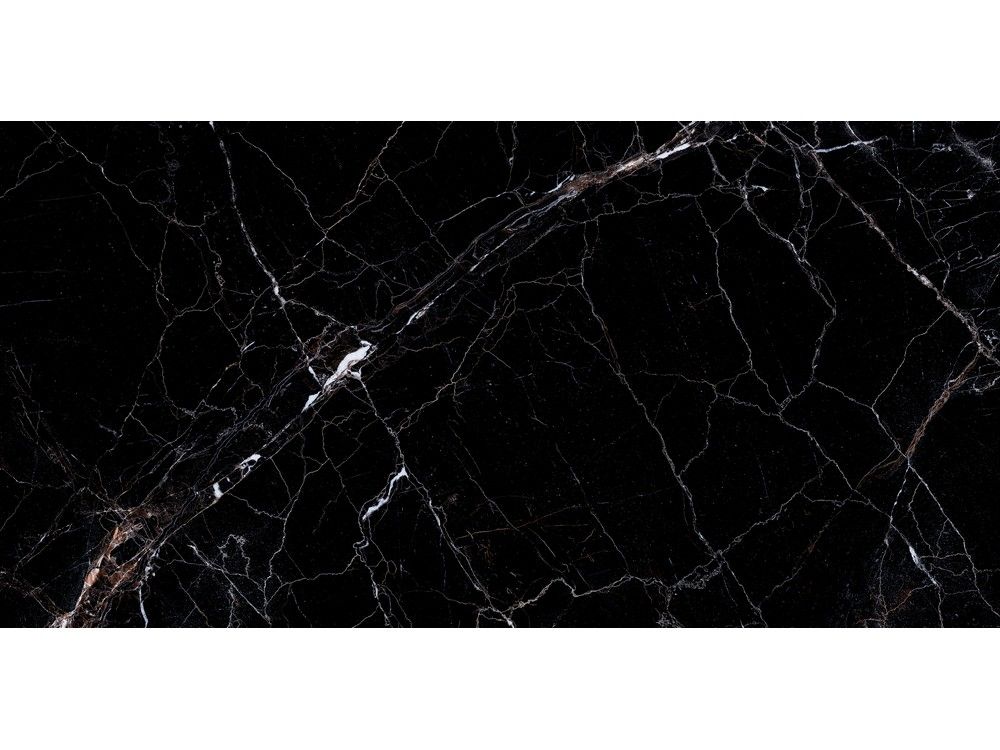 Lattialaatta 60x120 Aquiver Musta Rektifioitu