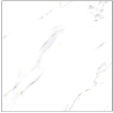 Lattialaatta 45x45 Calacatta Valkoinen