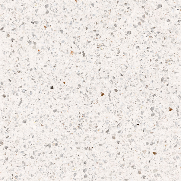 Lattialaatta 60x60 Terrazzo Valkoinen